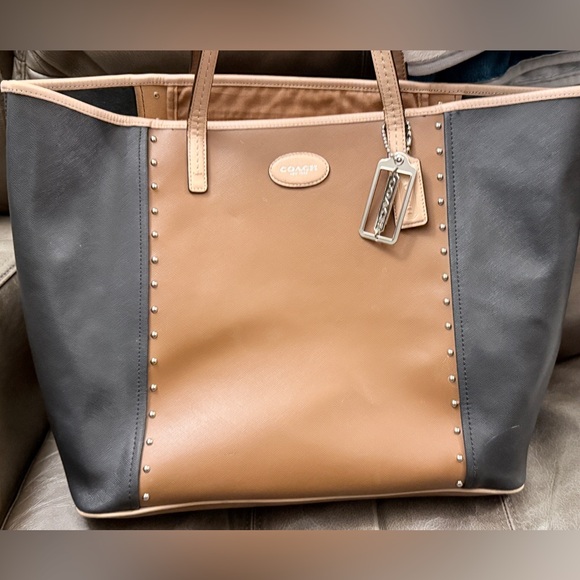 Coach Handbags - Coach metro color block tote bag y2k